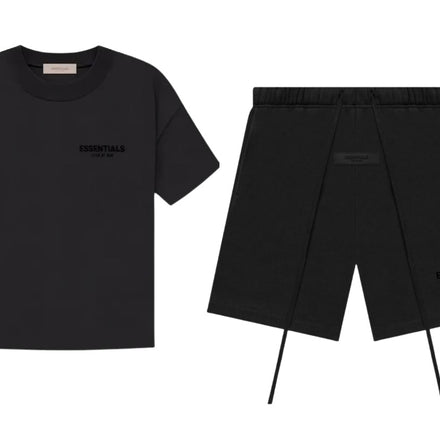Essentials Fear Of God Stretch Limo Short & Tee Set
