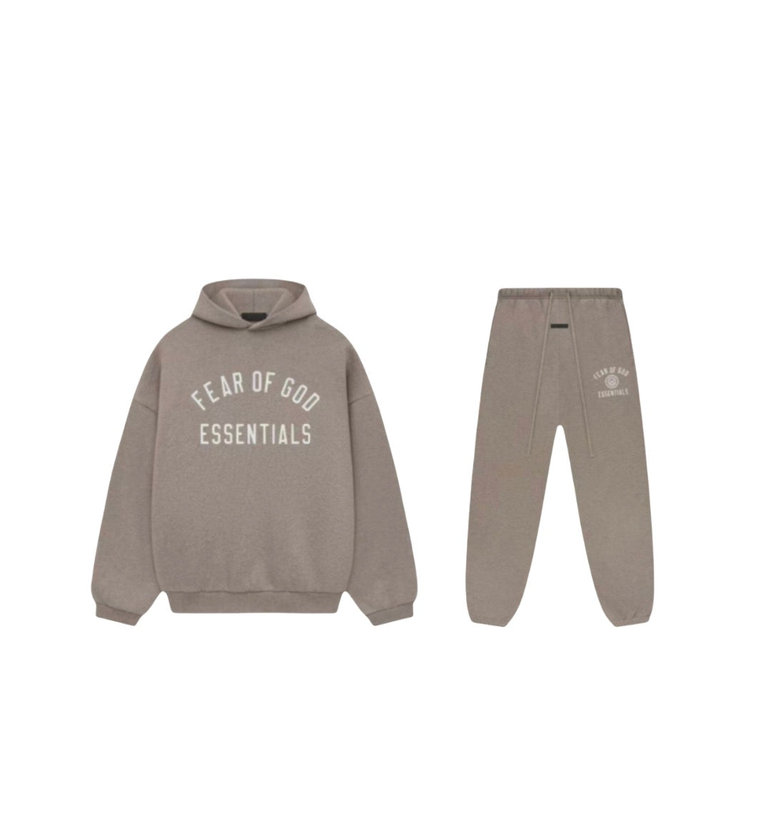 Essentials Fear Of God FW24 Heather Grey Tracksuit