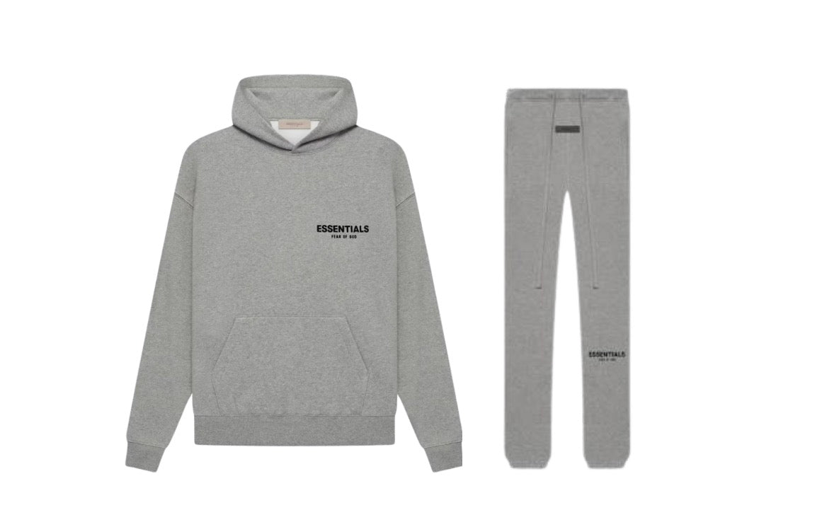 Essentials Fear Of God SS22 Dark Oatmeal Tracksuit