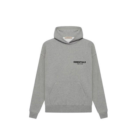 Essentials Fear Of God SS22 Dark Oatmeal Hoodie