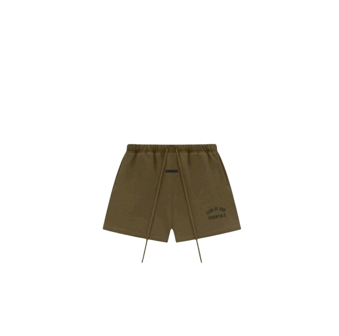 Essentials Fear Of God FW24 Olive Green Shorts